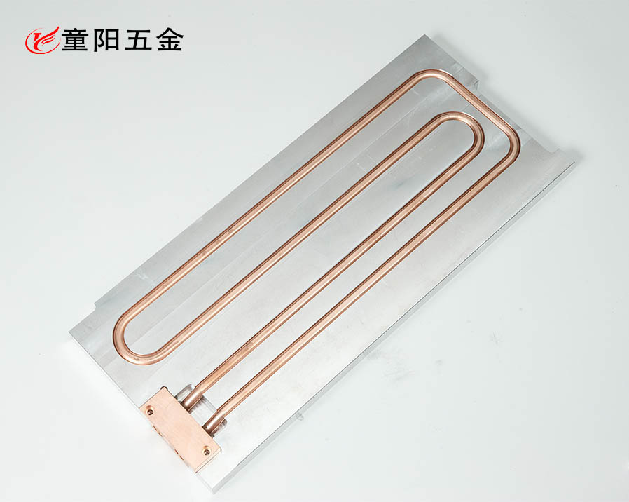 埋銅管（guǎn）水（shuǐ）冷板-水冷板加工廠家