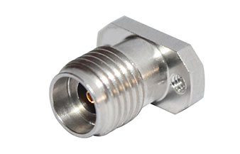 2.92mm(K) 母頭 毫米（mǐ）波連接器 2孔法蘭